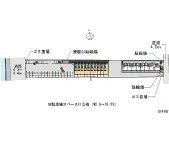 ★手数料０円★天理市富堂町　月極駐車場（LP）